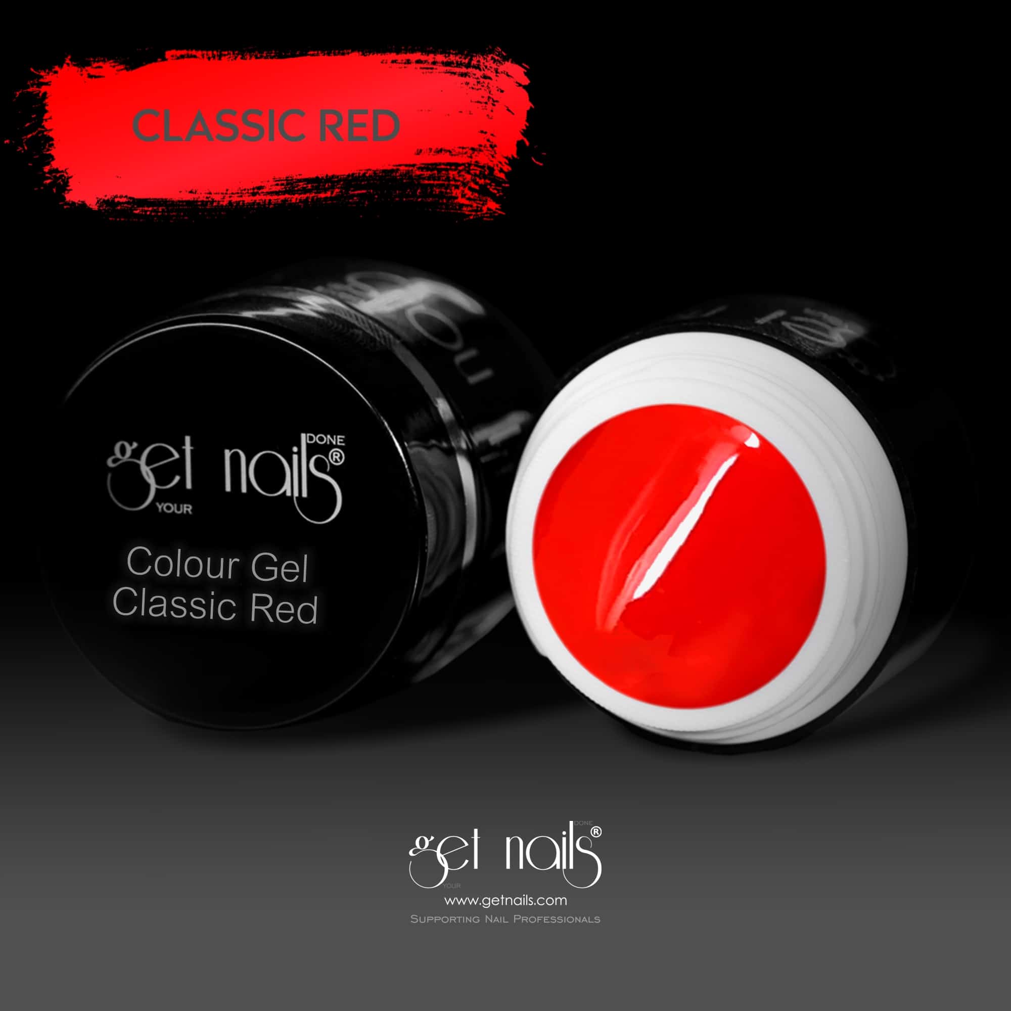 Get Nails Austria - Colour Gel Classic Red 5g