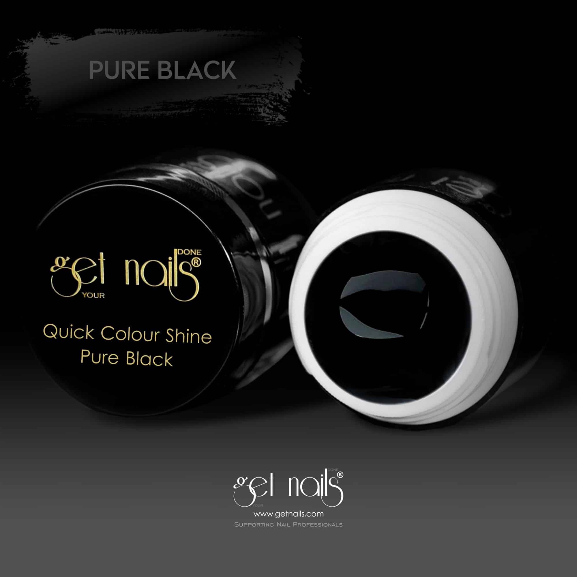 Colour Gel Quick Colour Shine Pure Black 5g