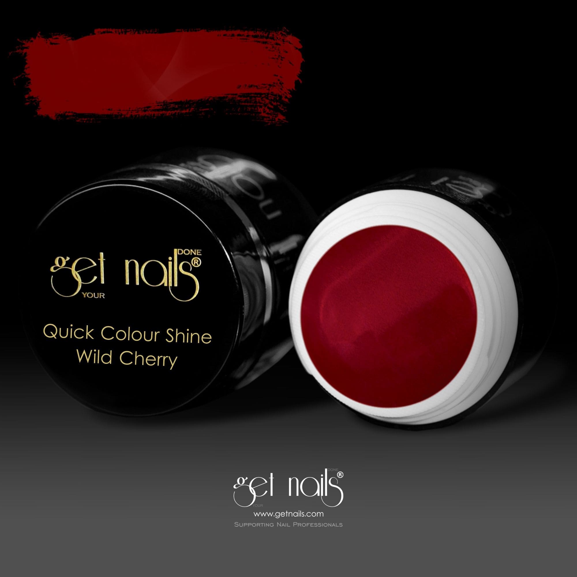 Get Nails Austria - Colour Gel Quick Colour Shine Wild Cherry 5g