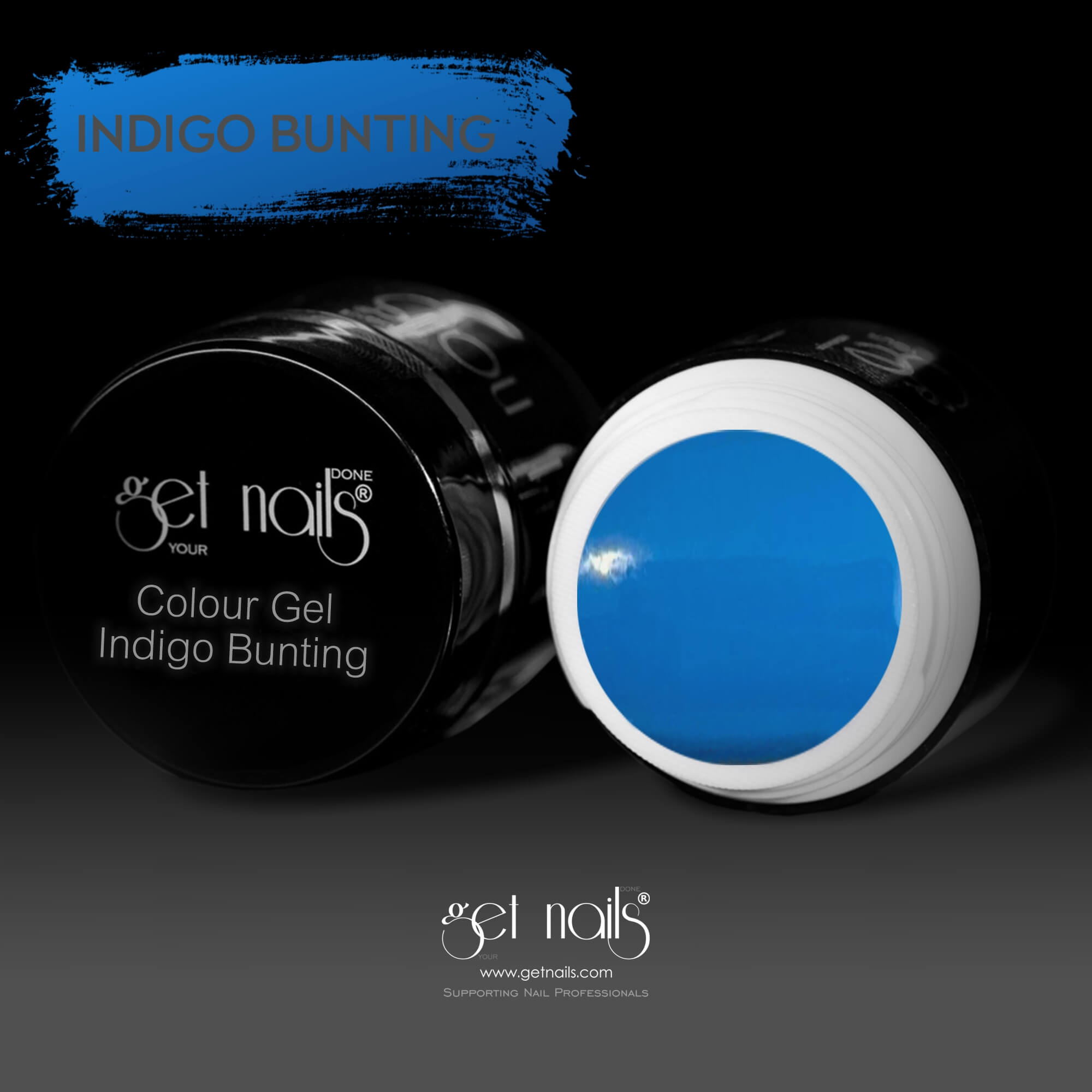 Get Nails Austria - Colour Gel Indigo Bunting 5g