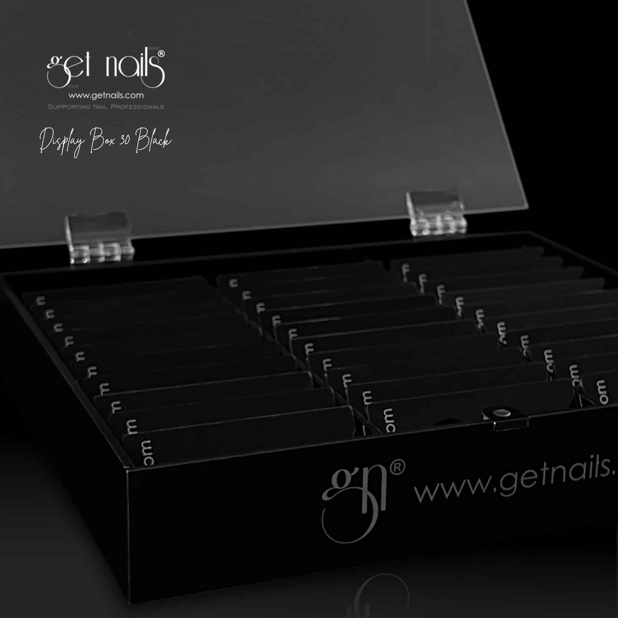 Get Nails Austria - Display Box 30 Schwarz