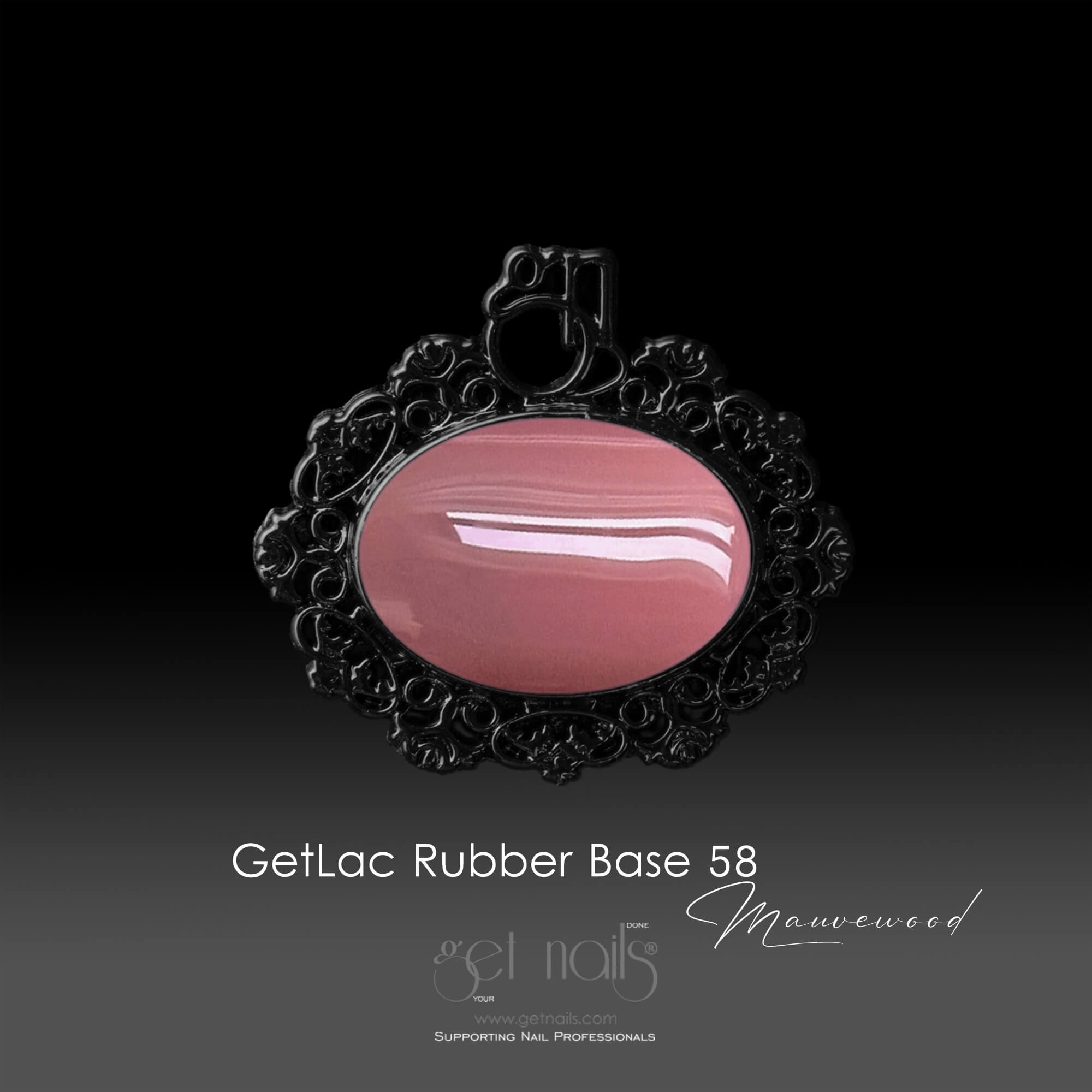 Get Nails Austria - Rubber Base 58 Mauvewood