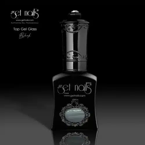Get Nails Austria - Top Coat Glass Black 15g