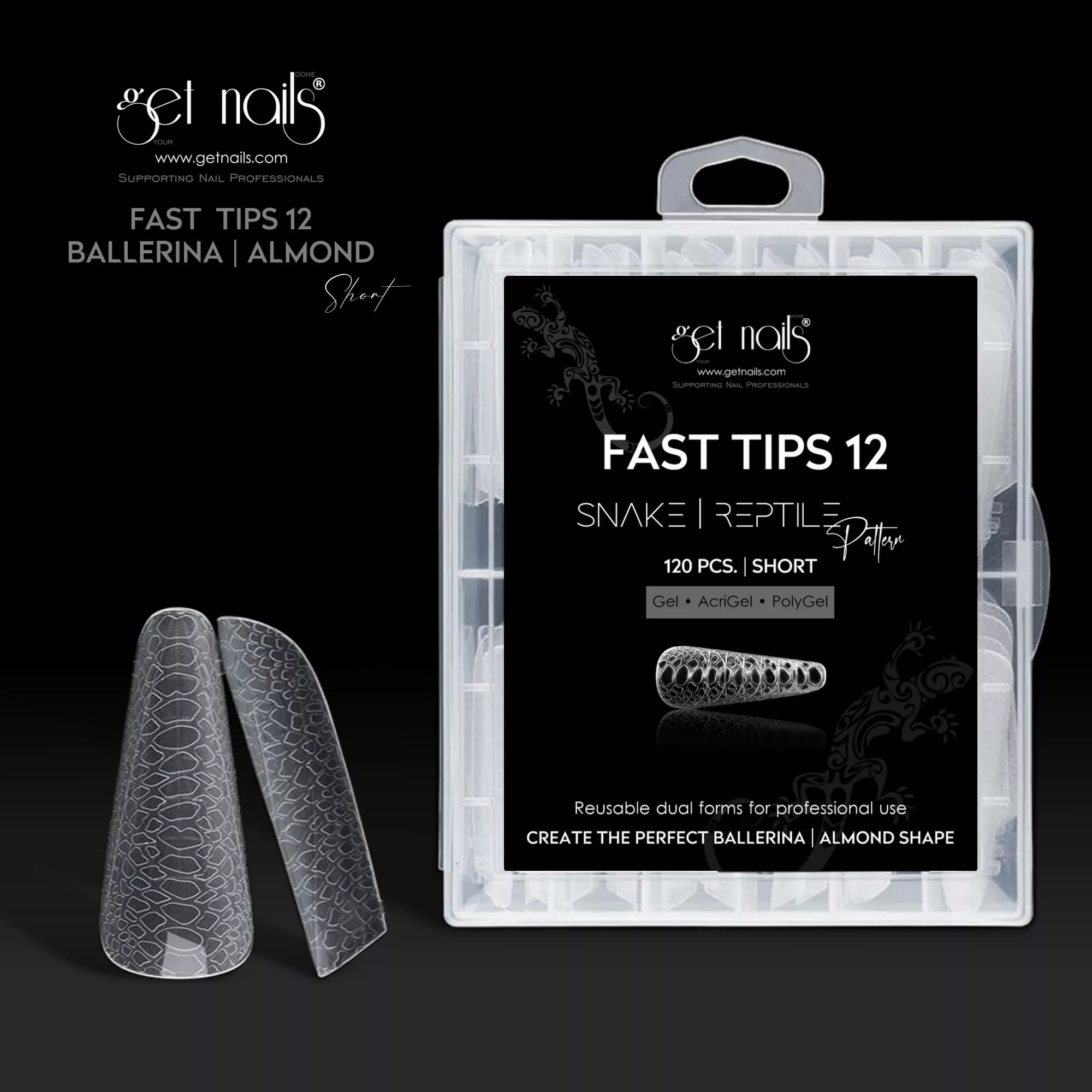 Get Nails Austria - Fast Tips 12, 120 Stk