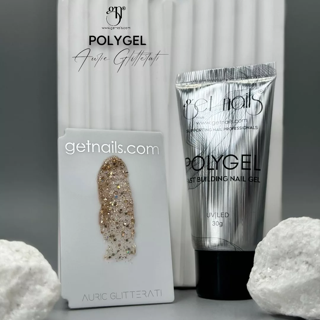 Get Nails Austria - PolyGel Auric Glitterati 30g