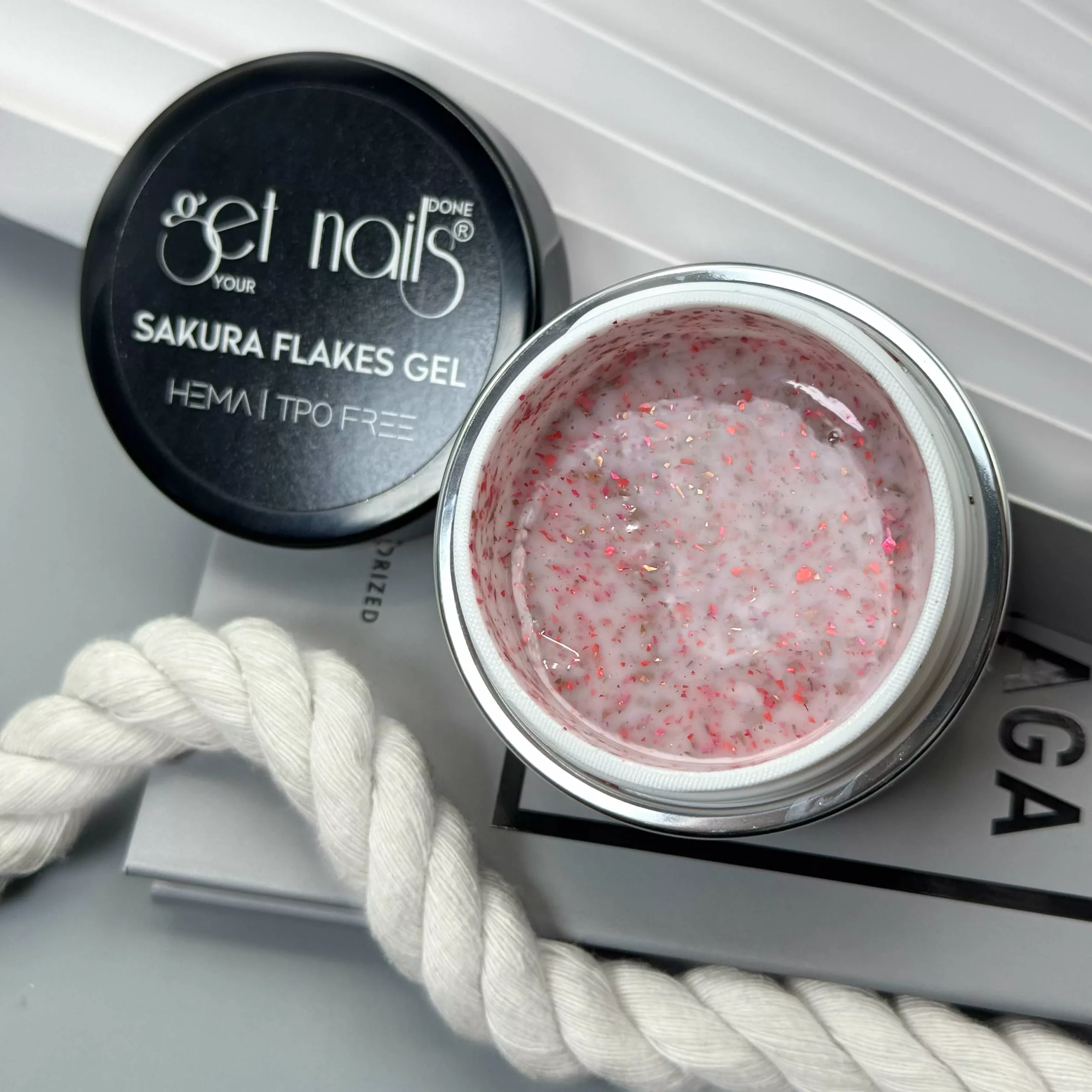 Get Nails Austria - Sakura Flakes Gel 50g